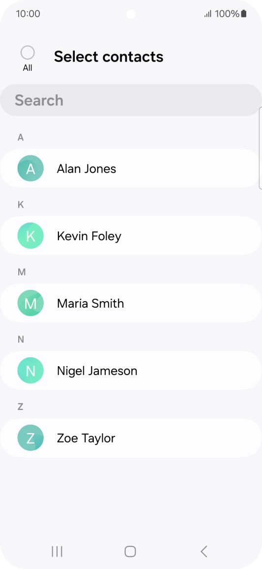 Press the field above 