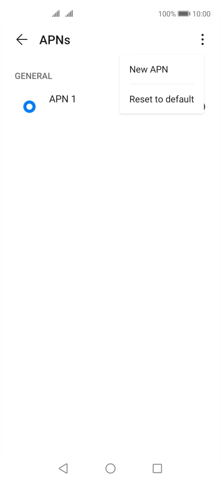 Press New APN.
