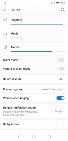 Press Phone ringtone.