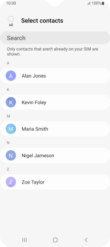 Press the field above 