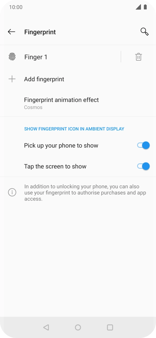 Press the Return key.
