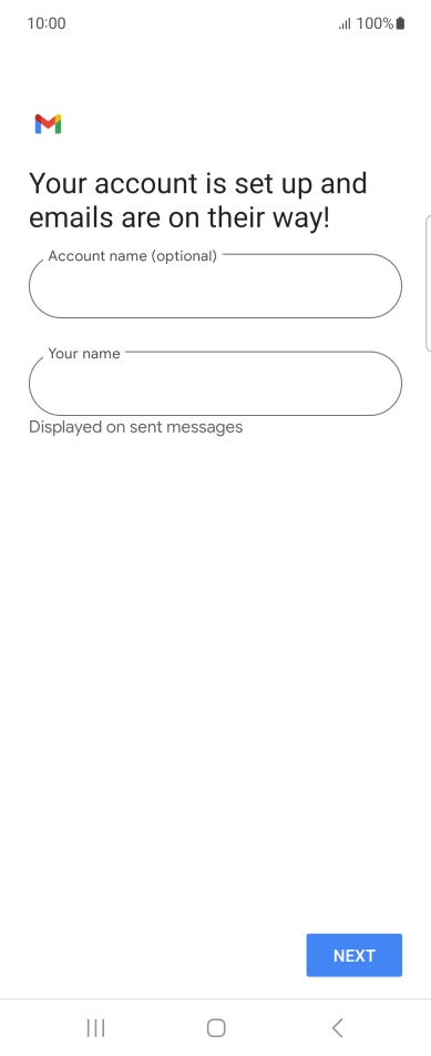 Press the field below 