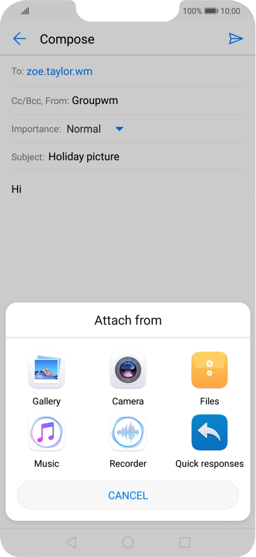 Press Files and go to the required folder.
