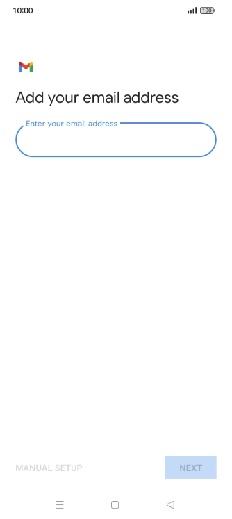 Press the field below 