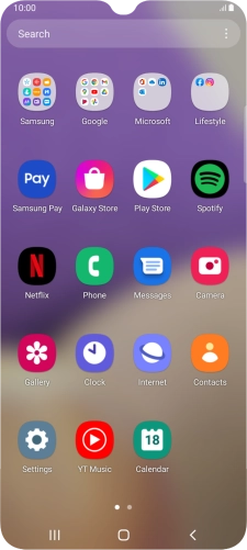 Press Samsung.