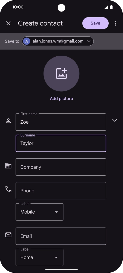 Press Phone and key in the required phone number.