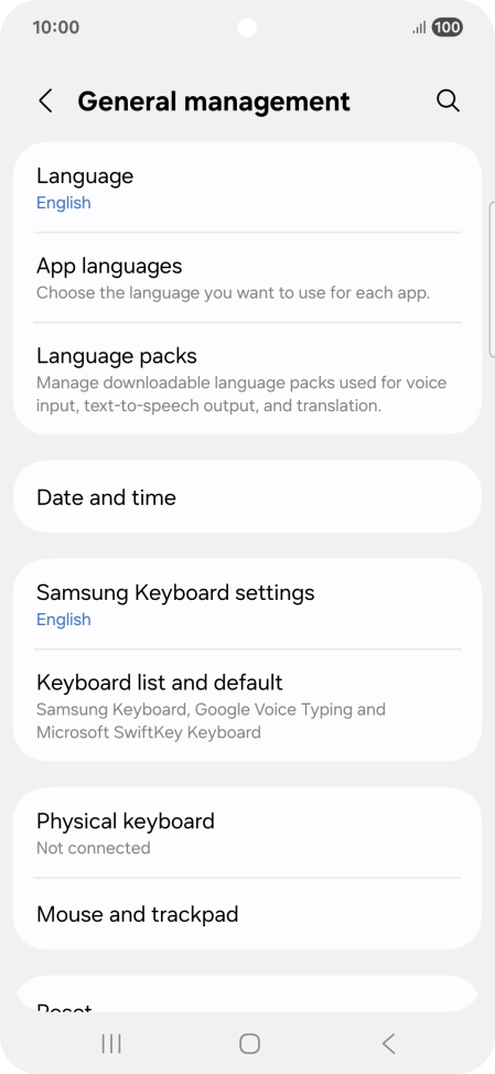 Press Date and time.