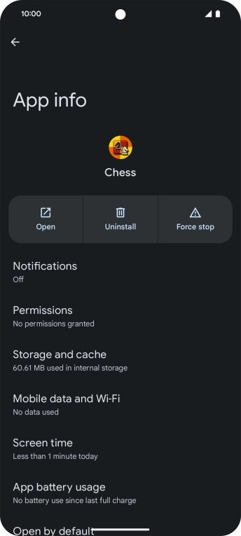 Press Storage and cache.