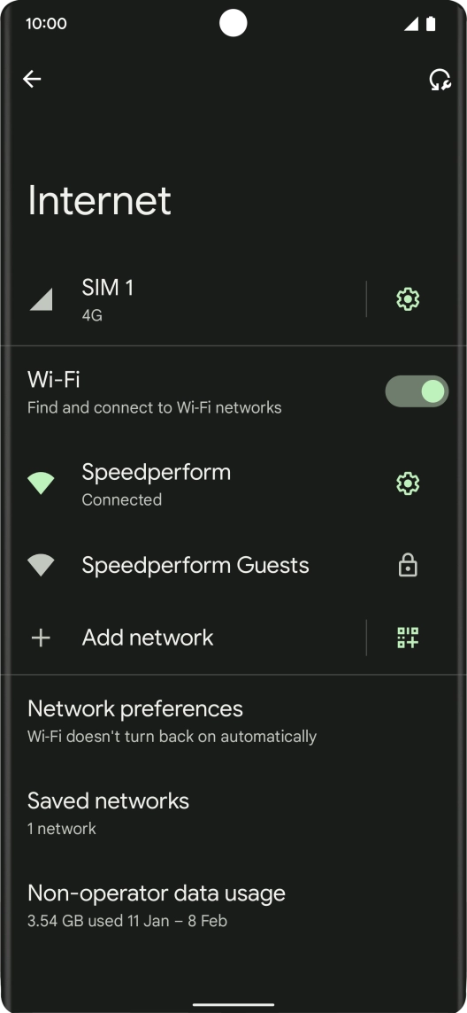 Slide your finger upwards starting from the bottom of the screen to return to the home screen.