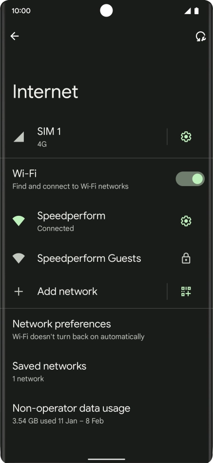 Slide your finger upwards starting from the bottom of the screen to return to the home screen.