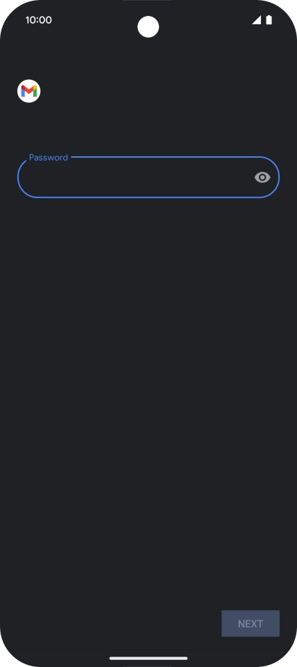 Press the field below 