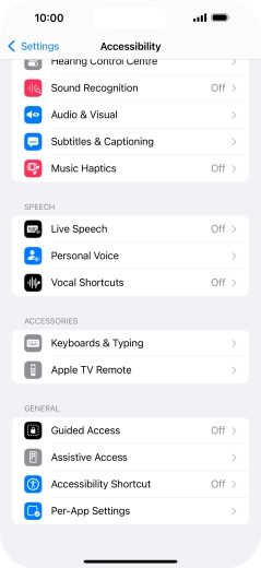 Press the required category below 