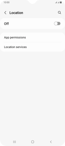 Press the indicator to turn the function on or off.