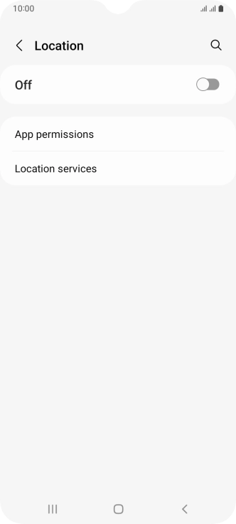 Press the indicator to turn the function on or off.