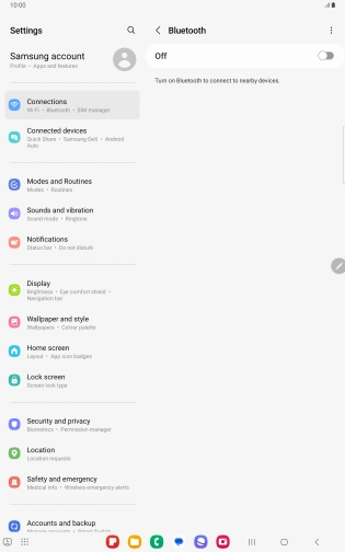 Press the indicator to turn on the function.
