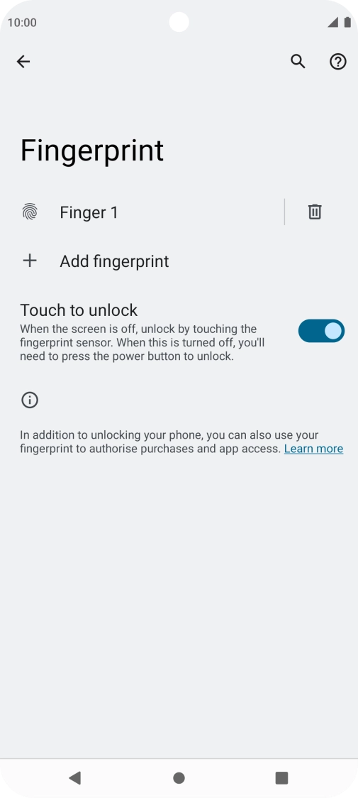 Press the Return key.