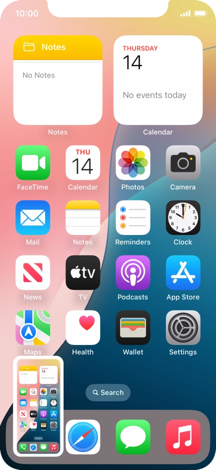 To edit your screenshot, press the screenshot and follow the instructions on the screen to make the required changes.