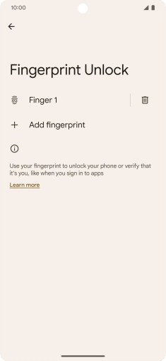 Press arrow left twice.