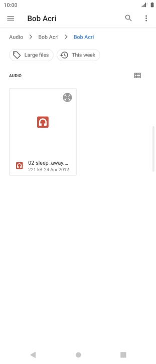 Press the required ring tone to add it to the list of ting tones.