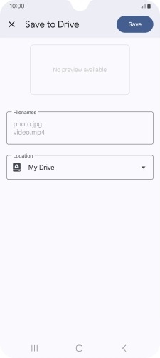 Press the field below 