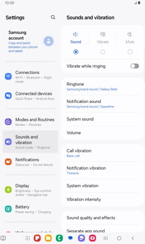 Press Ringtone.