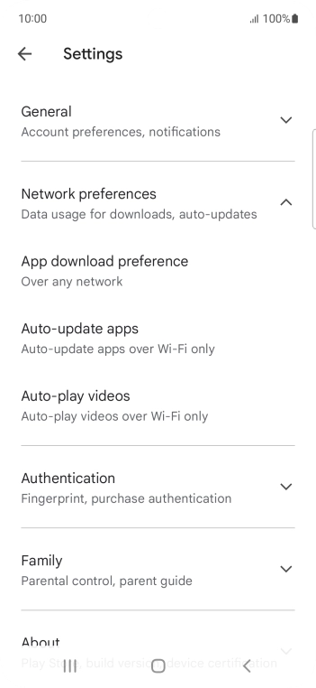 Press Auto-update apps.