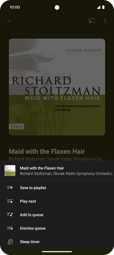 Press Save to playlist.