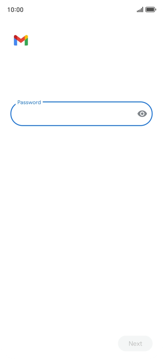 Press the field below 