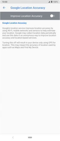 If you press the indicator next to 