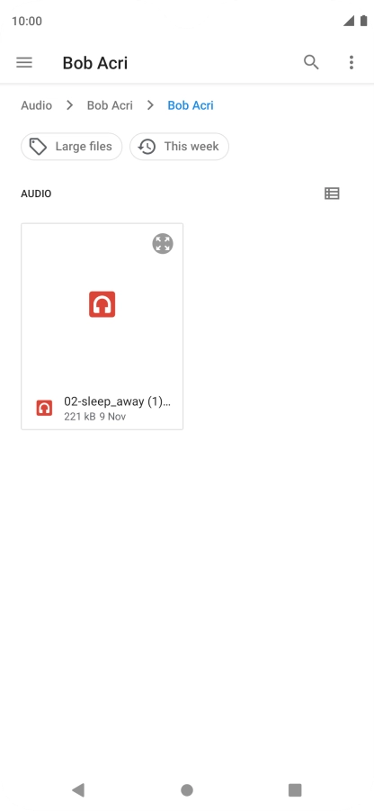 Press the required ring tone to add it to the list of ting tones.