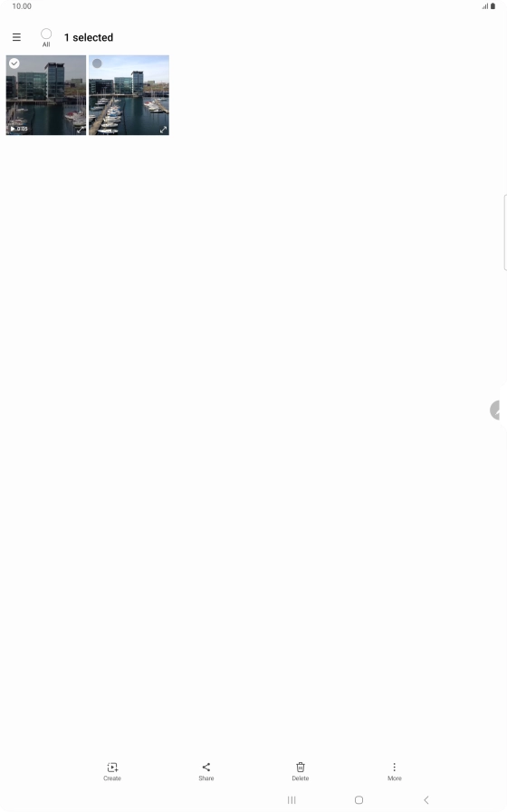 Press the field above 