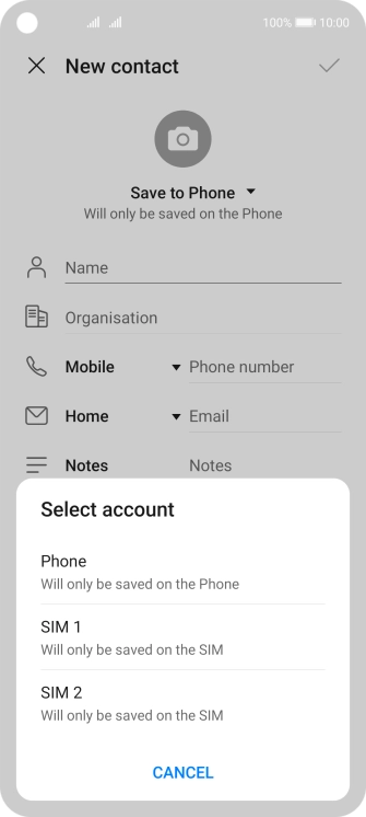 Press Phone.
