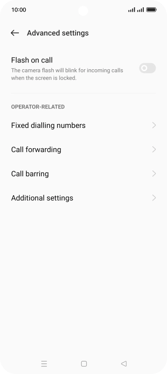Press Fixed dialling numbers.