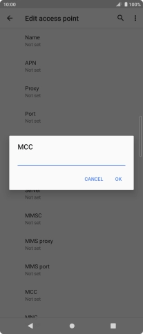 Key in 234 and press OK.