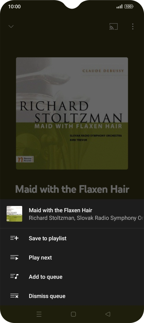 Press Save to playlist.