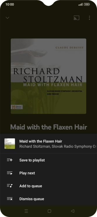 Press Save to playlist.