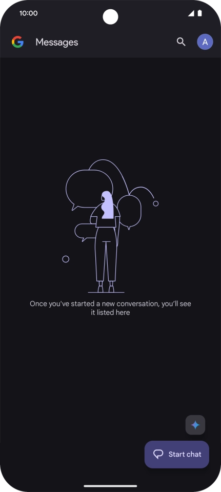 Press the Gemini icon.