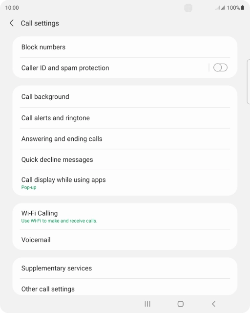 Press Wi-Fi Calling.