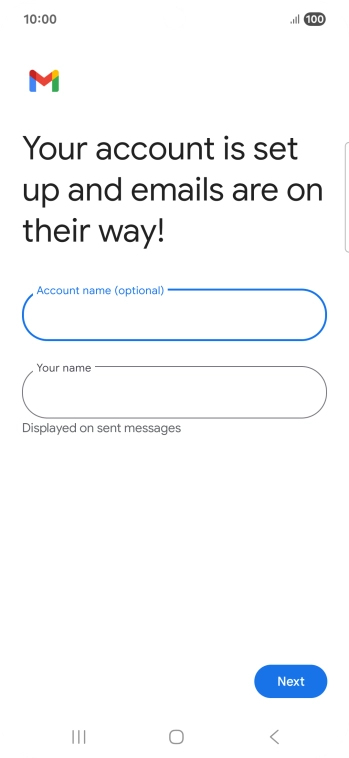 Press the field below 