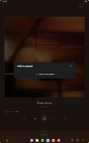 Press Create a new playlist.