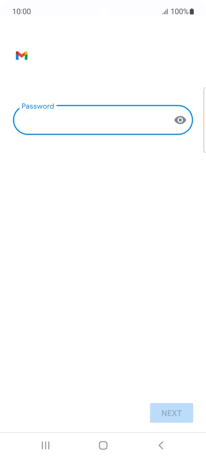 Press the field below 