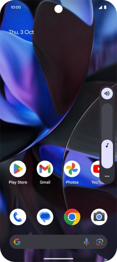 Press the sound mode icon.