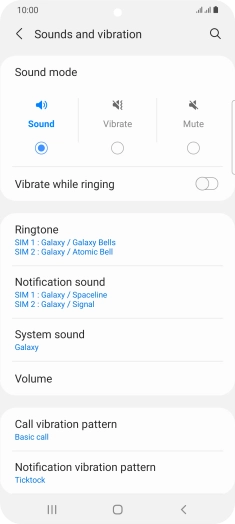 Press Ringtone.