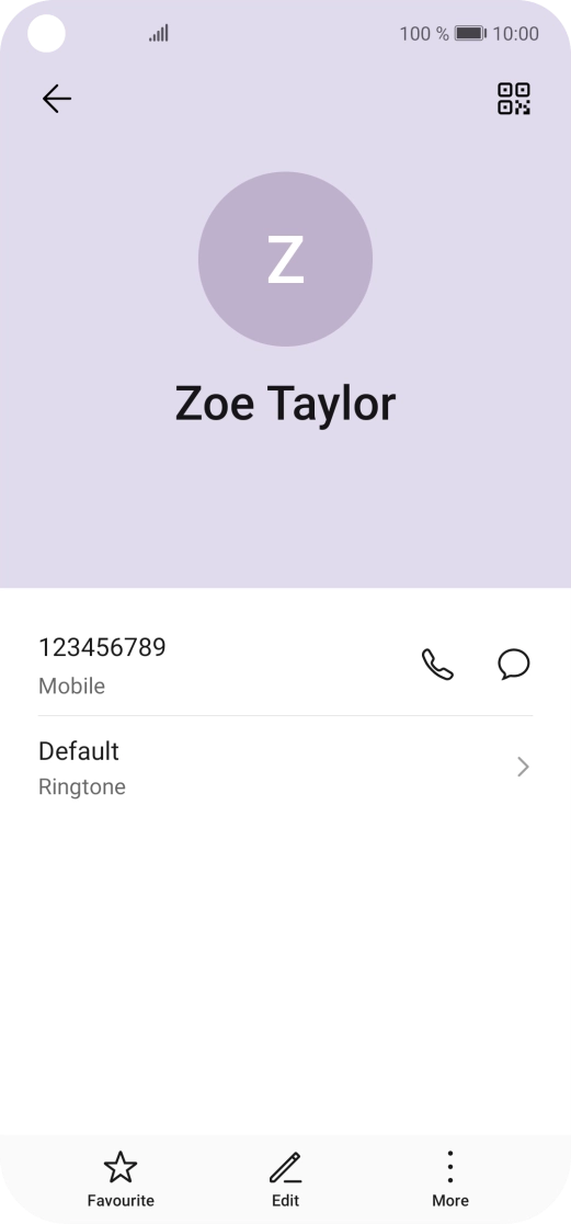 Slide your finger upwards starting from the bottom of the screen to return to the home screen.