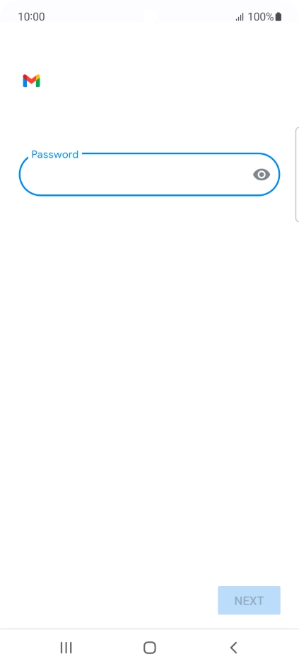 Press the field below 