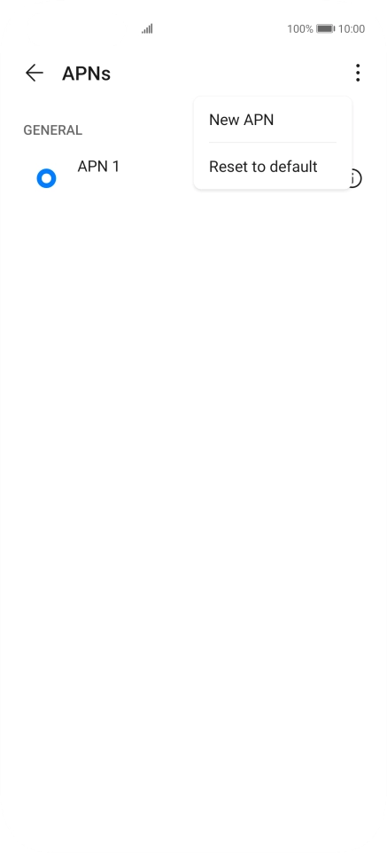 Press New APN.