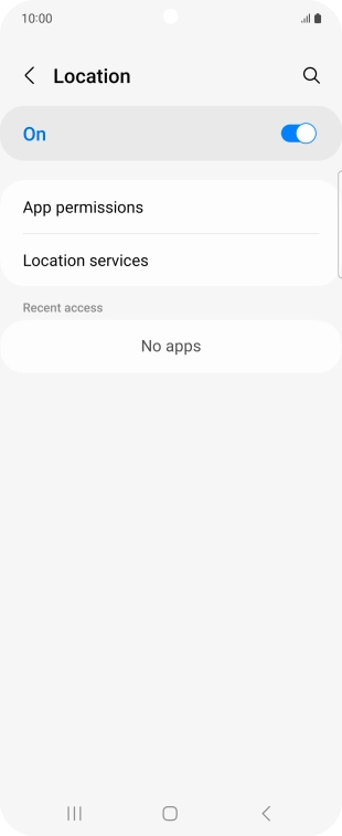 Press App permissions.