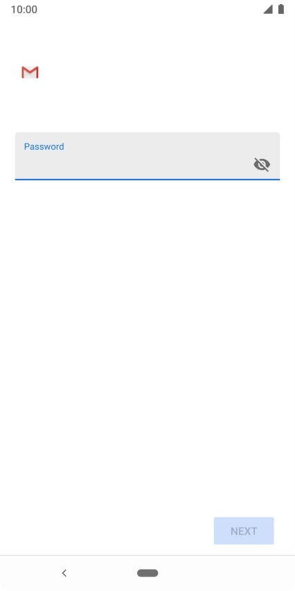 Press the field below 