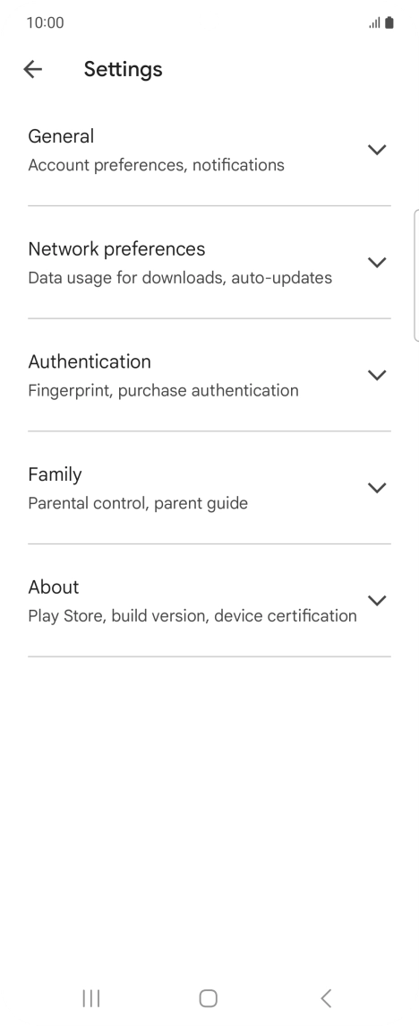 Press Network preferences.