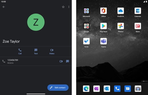 Slide your finger upwards starting from the bottom of the screen to return to the home screen.